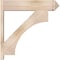 Ekena Millwork Westlake Smooth Arts and Crafts Outlooker, Douglas Fir, 7 1/2"W x 32"D x 32"H OUT08X32X32WTL03SDF - alternate 3